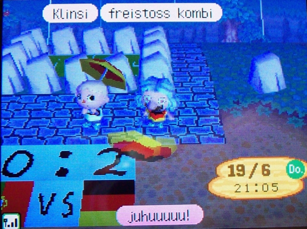 0 zu 2 für Deutschland